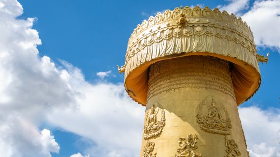 Dafo Temple Prayer Wheel