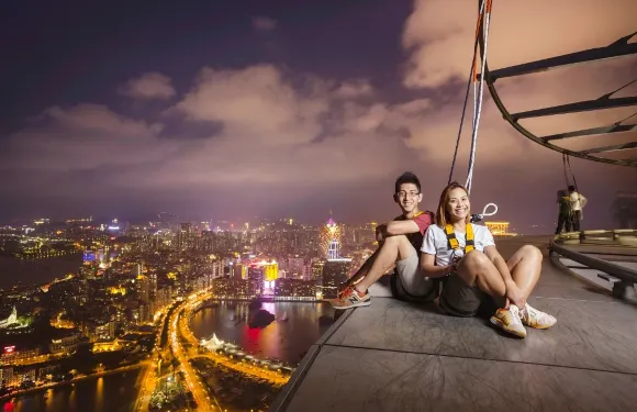 澳門旅遊塔空中漫步SkyWalk票3人