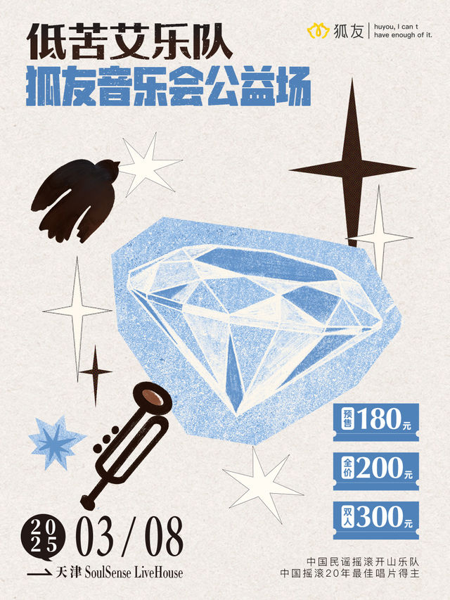 天津 · 狐友音樂會低苦艾樂隊公益專場 | SoulSense 現場演出