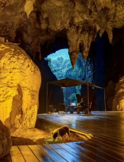 White Fish Cave Gaia Caving Camp