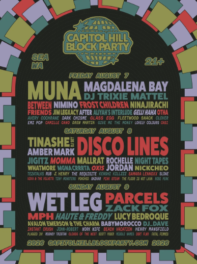 Seattle丨Capitol Hill Block Party 2026 | Neumos
