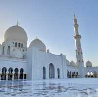 #境外遊 杜拜最出名的清真寺，不負所看