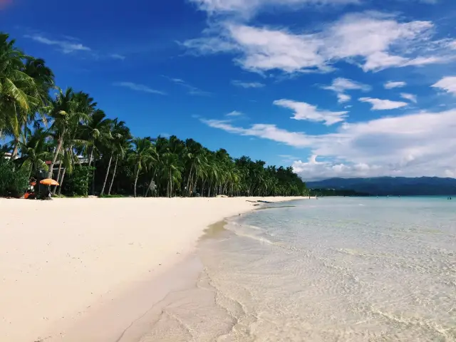 White sand beach Boracay 