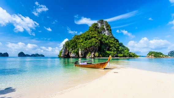 Excursión de un día a la isla Chicken, la isla Tub, la isla Poda y la playa Railay en Krabi