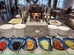 珲春民族花园国际酒店·二楼自助早餐厅