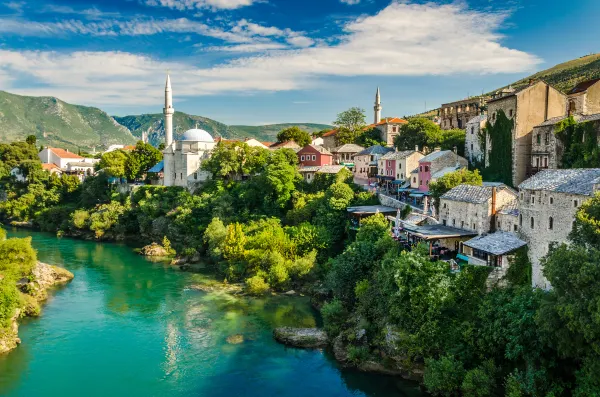 Flug nach Mostar