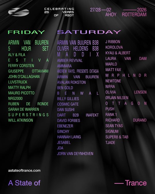 A State of Trance Rotterdam 2026 | Rotterdam