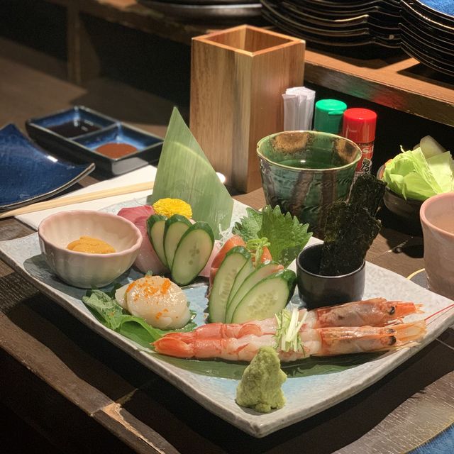 日式居酒屋 主打牛肉串燒同特色果酒