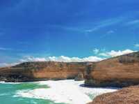 Hidden beach in Lombok