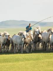 Genpeimiao Tourist Area of Ar Horqin Banner, Chifeng City, Inner Mongolia Autonomous Region