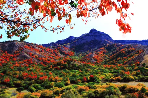 China Fushou Mountain Scenic Area