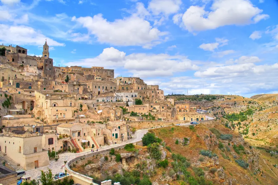 Sassi et parc des églises rupestres de Matera