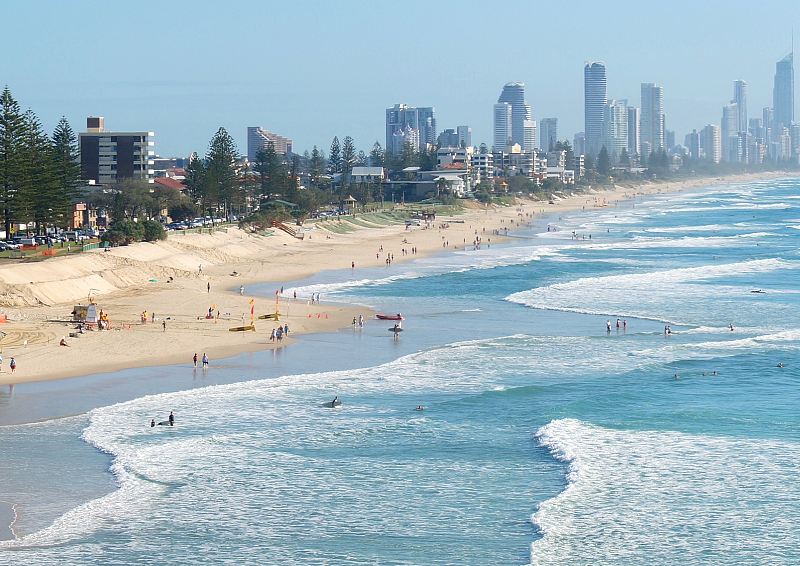 Gold Coast beach