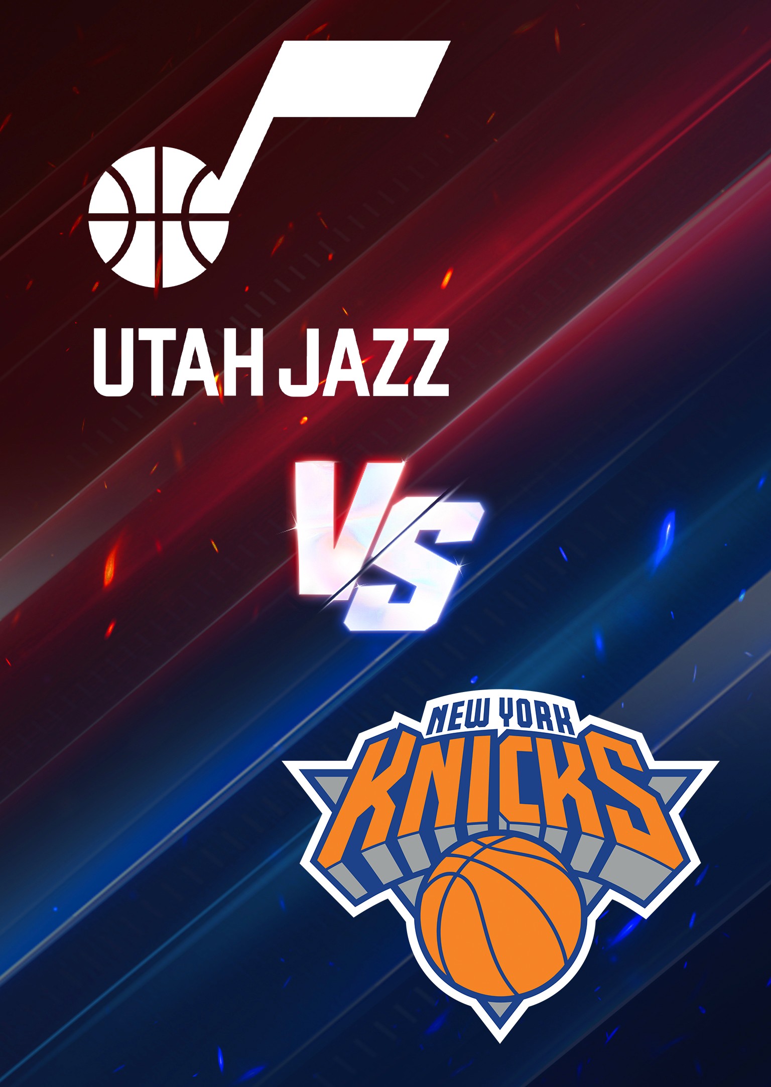 New York Knicks at Utah Jazz | Delta Center