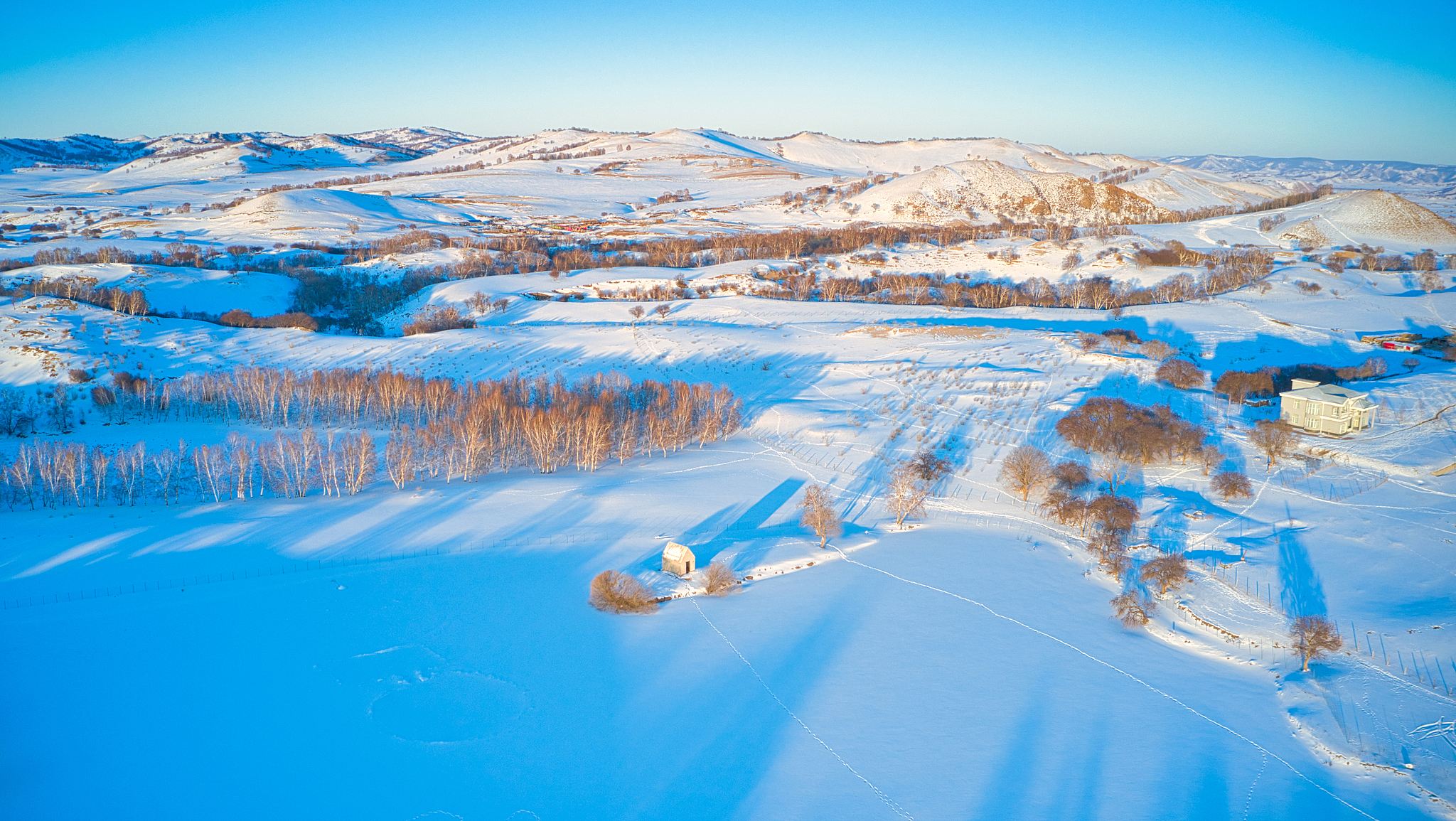 木蘭圍場+塞罕壩+烏蘭布統草原一日遊【掏雪季  一單一團】