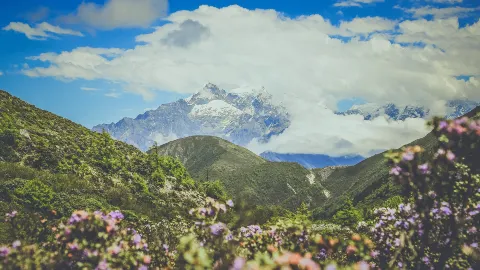 Kangding Mugecuo Scenic Area attraction in Kangding