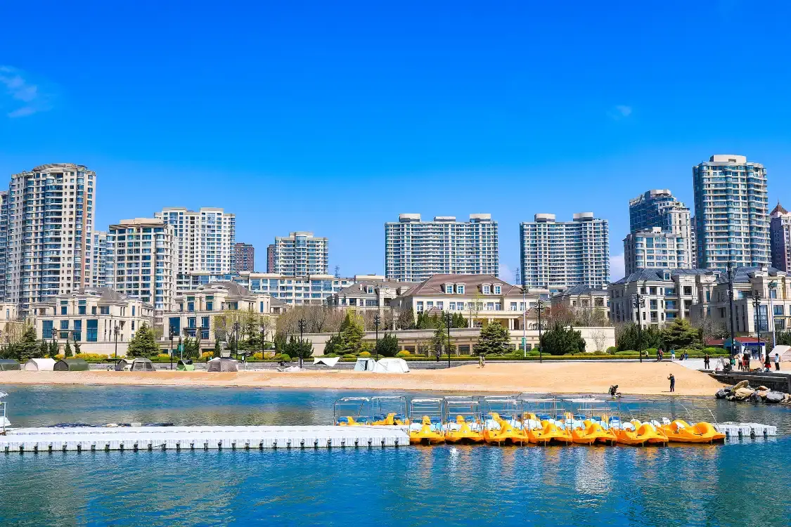 싱하이만해수욕장 주변 호텔