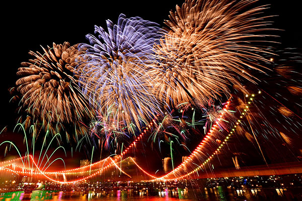 Sendai River Fireworks Festival | Satsumasendai
