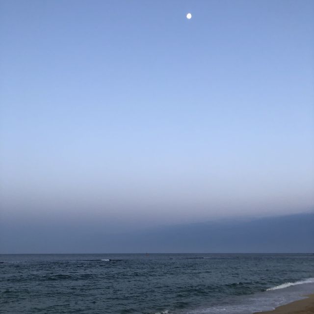 [속초] 봄 밤의 속초 해수욕장