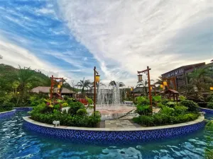 석성 삼림 온천