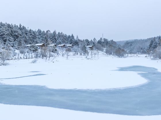 루산 자연공원 스키장