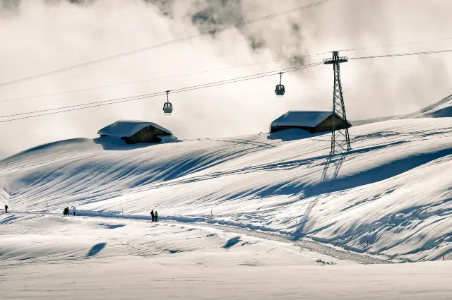 Skiing in Grindelwald
