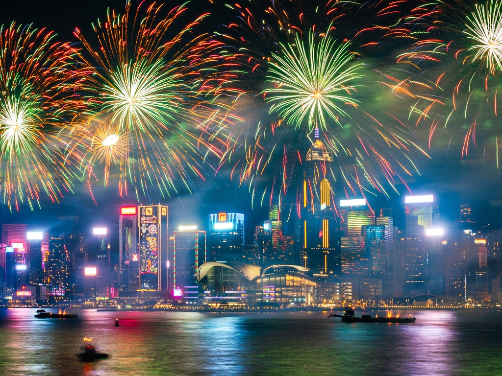 2026 Lunar New Year Fireworks Display | Hong Kong