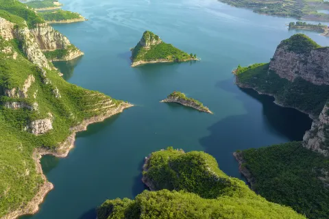 The Yellow River Xiaolangdi Multipurpose Dan Project Scenic Spot