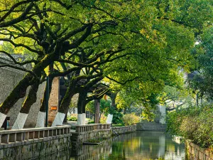 Tianyi Pavilion and Moon Lake Scenic Area