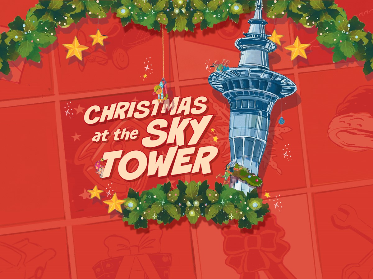 Christmas at the Sky Tower | Auckland
