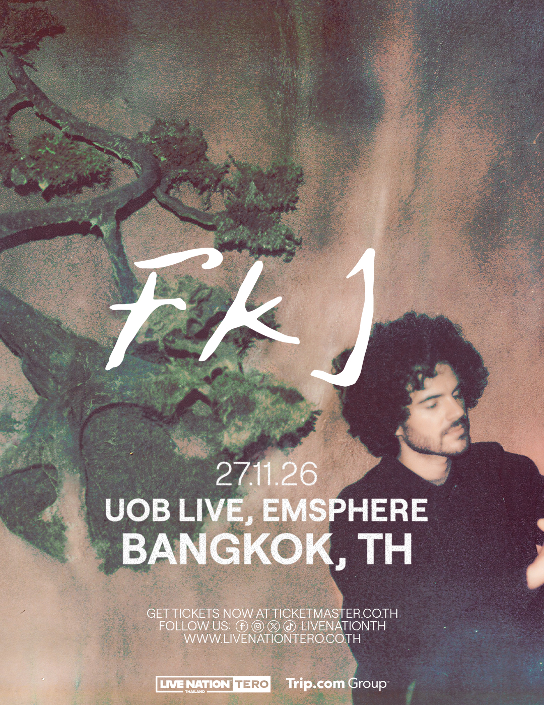 방콕 | FKJ – Tyber Tour in Bangkok | UOB 라이브
