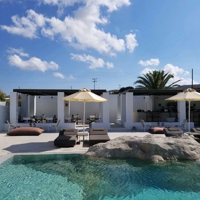 Greek design beach hotel