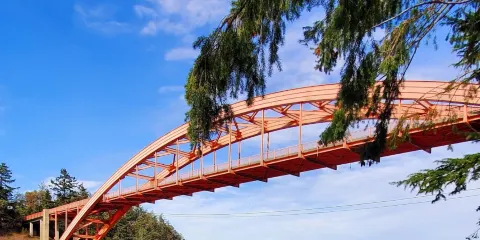 La Conner Rainbow Bridge