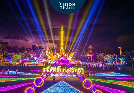 「VIJITR 5 Regions」Light Show | Phuket