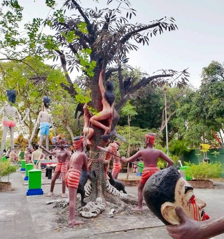 วัดแสนสุข เมืองสวรรค์ แดนนรก