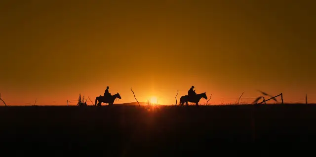 Sunset Sightseeing in Gannan