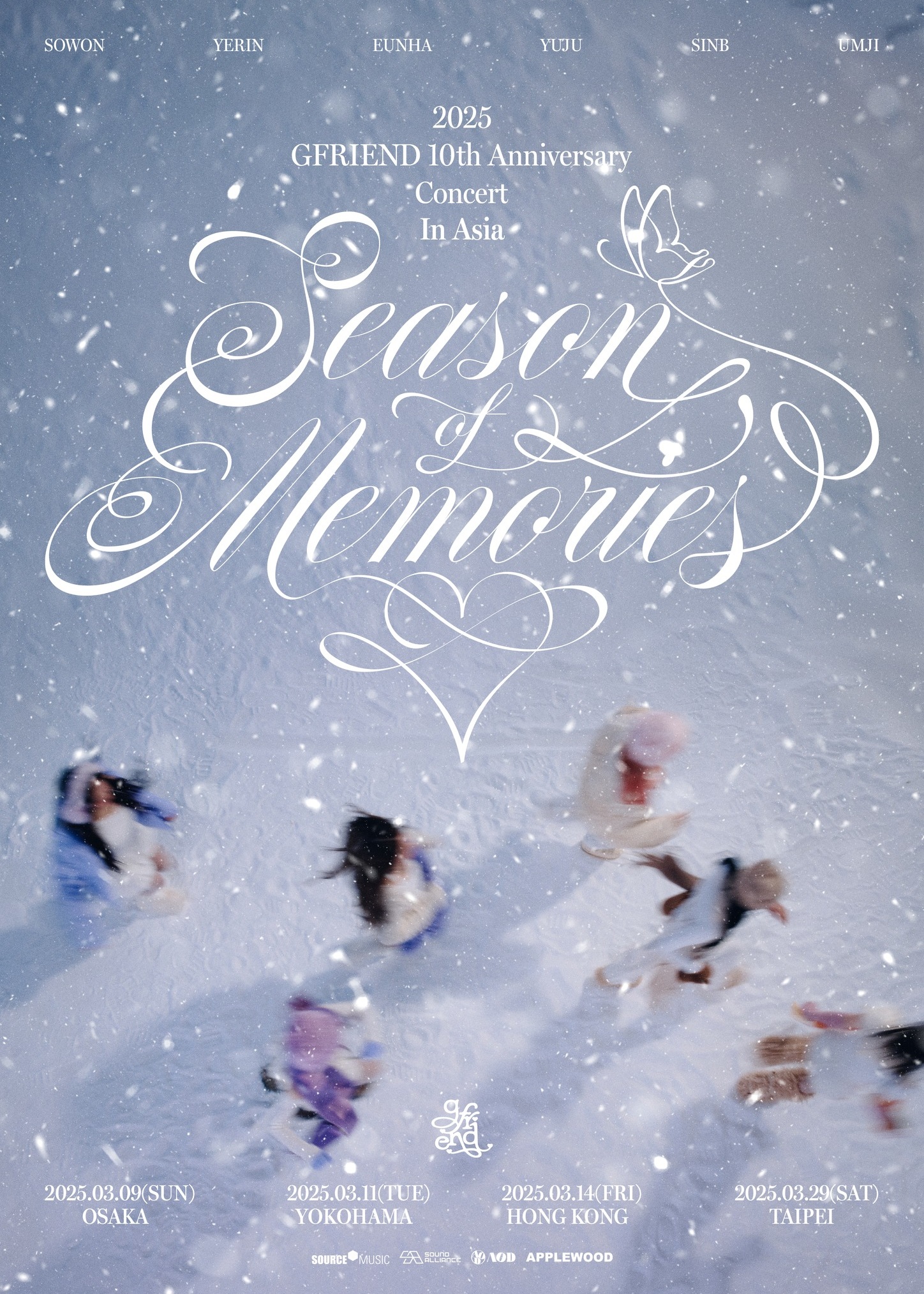 GFRIEND 10th Anniversary Concert <Season of Memories> in Taipei | Taipei Music Center