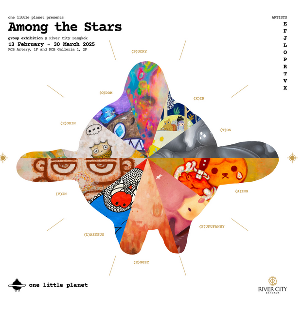 Among the Stars Group Exhibition | River City Bangkok