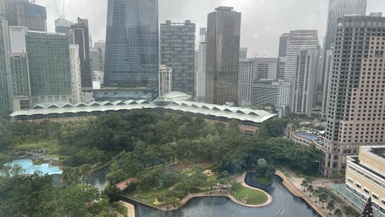The view of KLCC Park from Fou