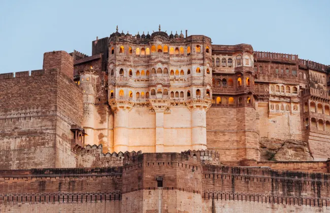 Номер с видом на горы Отели в г. Джодхпур