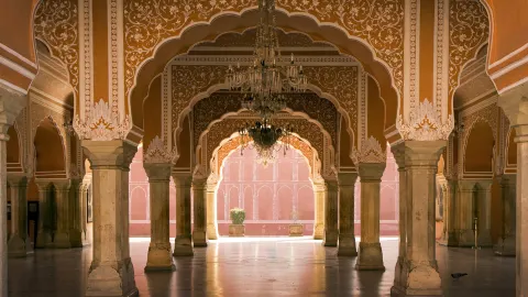 The City Palace attraction in Jaipur