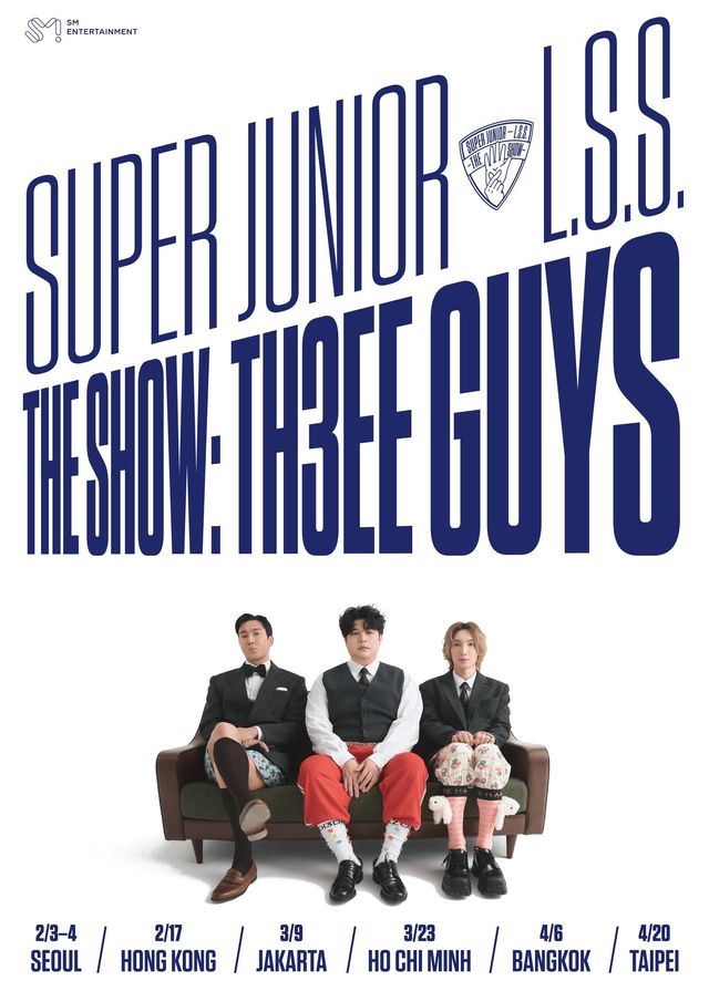【中國台北】Super Junior L.S.S. 《Th3ee Guys》亞洲巡迴演唱會 | 國立體育大學綜合體育館