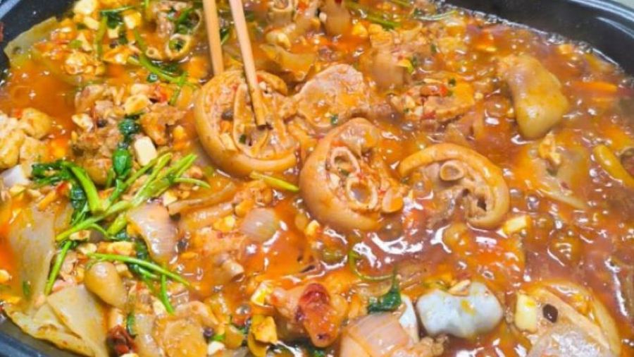 吴蹄花下饭菜巫山烤鱼纸包鱼