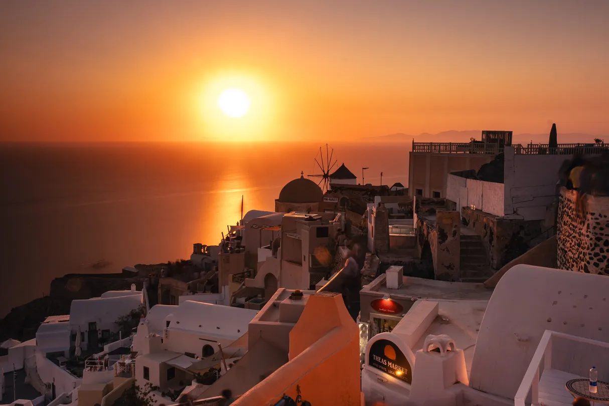 5_Sunset of Santorini