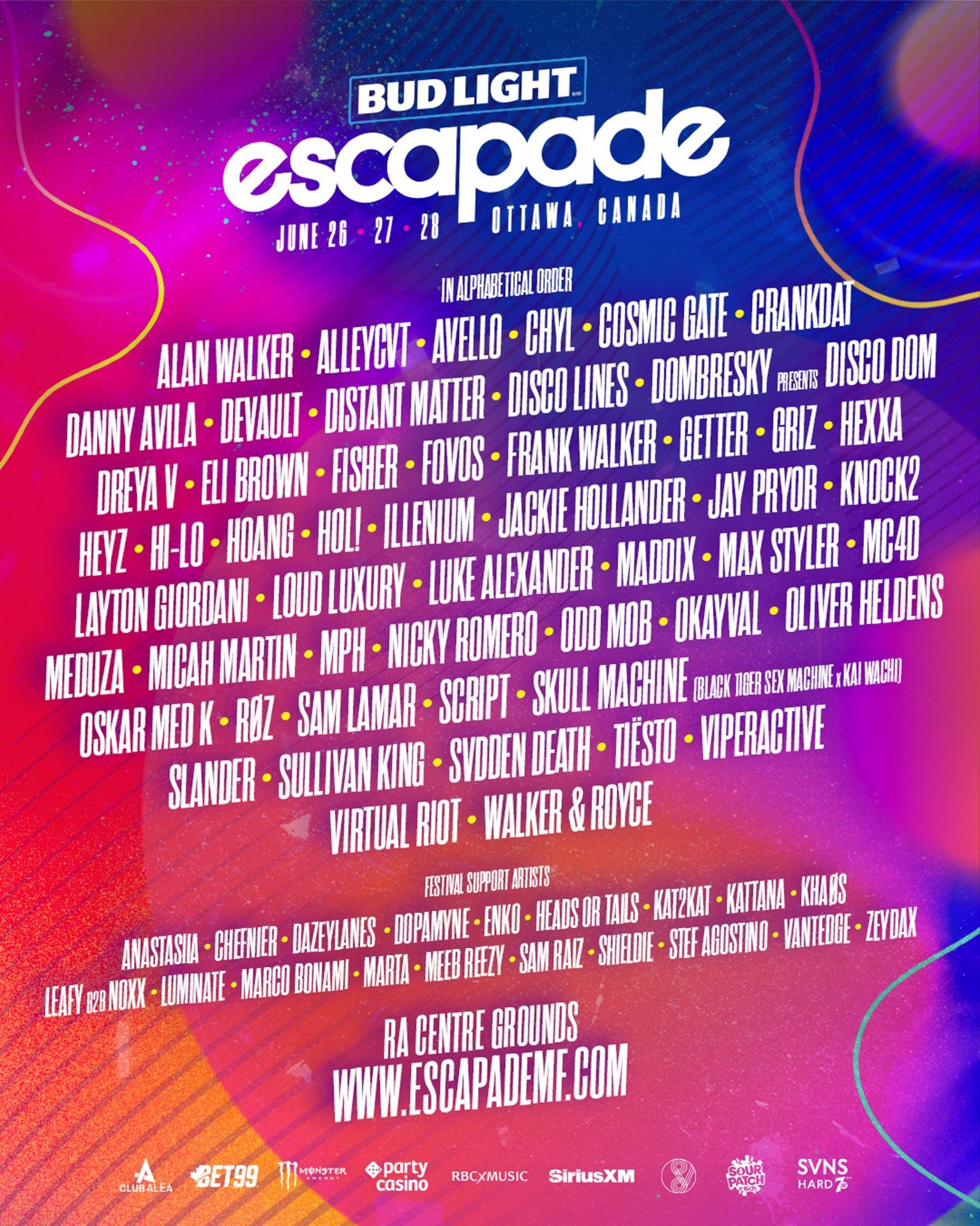 Escapade Music Festival 2026 | Ottawa