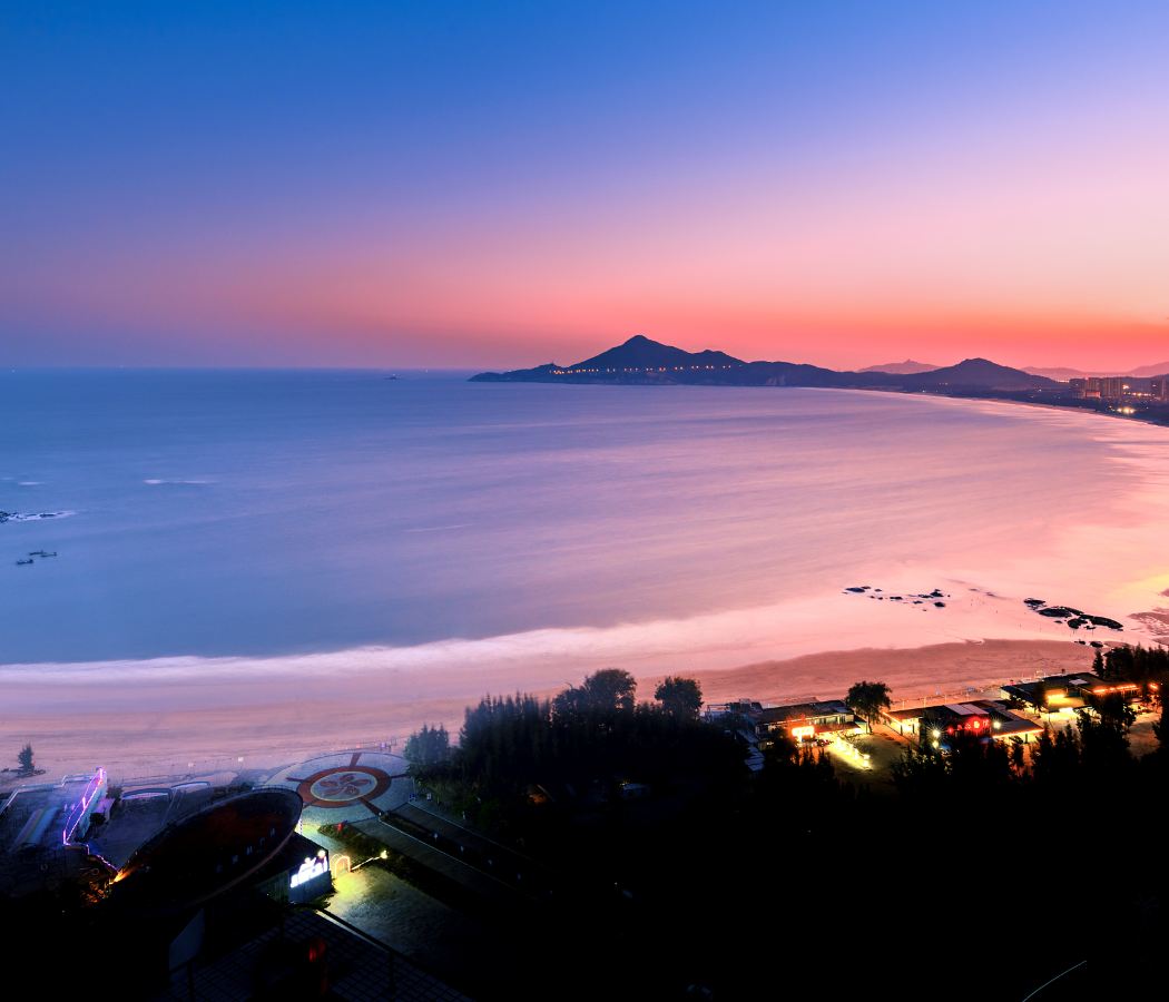 Haibin Beach in Huandao Road