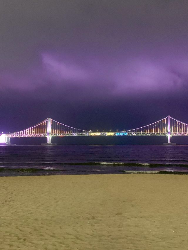 [밤이 더 낭만적인 부산 광안리]