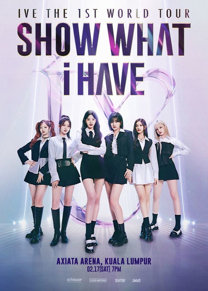 【馬來西亞吉隆坡】IVE《SHOW WHAT I HAVE》1ST 世界巡演 | 吉隆坡