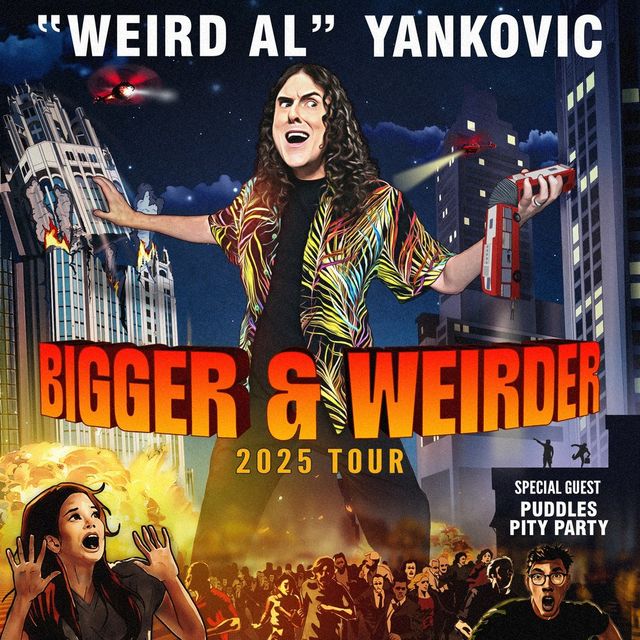 "Weird Al" Yankovic <BIGGER & WEIRDER> 2025 Tour | 매버릭 센터
