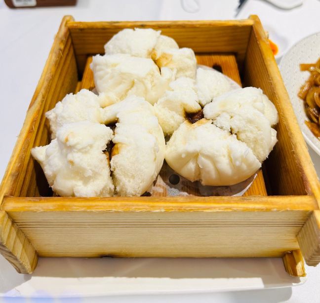 开口叉烧包